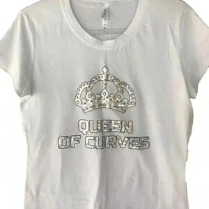 New! EPRIS - Queen of Curves - Short Sleeve T-Shirt- Women's SZ 2X NWOT
